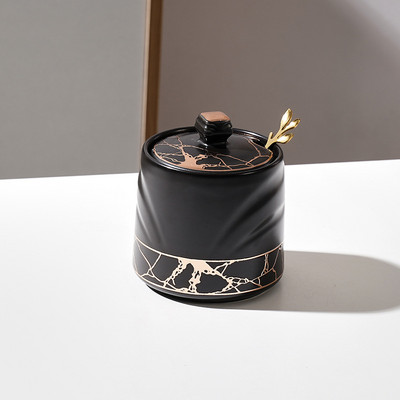 Kūrybinės moliūgo formos stiklinis prieskonių indelis Cukraus druskos indelis virtuvės reikmenys Prieskonių dėžutė Pipirų Pipirų dėžutė Kavos pupelių Užkandžių laikymas