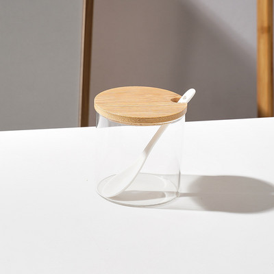 Kūrybinės moliūgo formos stiklinis prieskonių indelis Cukraus druskos indelis virtuvės reikmenys Prieskonių dėžutė Pipirų Pipirų dėžutė Kavos pupelių Užkandžių laikymas