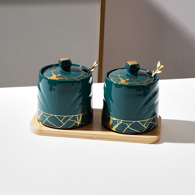 Kūrybinės moliūgo formos stiklinis prieskonių indelis Cukraus druskos indelis virtuvės reikmenys Prieskonių dėžutė Pipirų Pipirų dėžutė Kavos pupelių Užkandžių laikymas