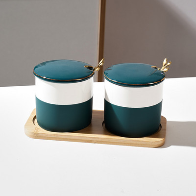 Kūrybinės moliūgo formos stiklinis prieskonių indelis Cukraus druskos indelis virtuvės reikmenys Prieskonių dėžutė Pipirų Pipirų dėžutė Kavos pupelių Užkandžių laikymas