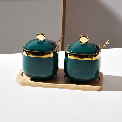 Kūrybinės moliūgo formos stiklinis prieskonių indelis Cukraus druskos indelis virtuvės reikmenys Prieskonių dėžutė Pipirų Pipirų dėžutė Kavos pupelių Užkandžių laikymas