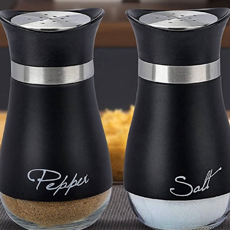 VRUĆA AKCIJA 2kom boca za začine od nehrđajućeg čelika Kuhinjski pribor Alati za roštilj Posuda za začine za čili MSG Boca za začine za sol