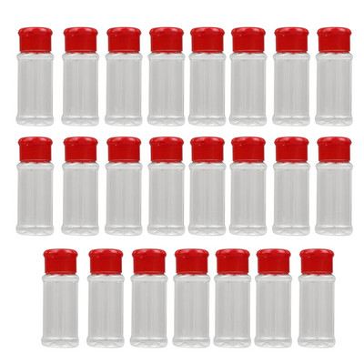 20db/szett 100ml fűszer só bors shakerek fekete fűszerezés Enpty üveg borsos palack grill fűszer konyhai kütyü