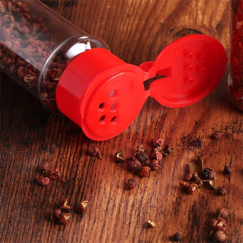 20db/szett 100ml fűszer só bors shakerek fekete fűszerezés Enpty üveg borsos palack grill fűszer konyhai kütyü