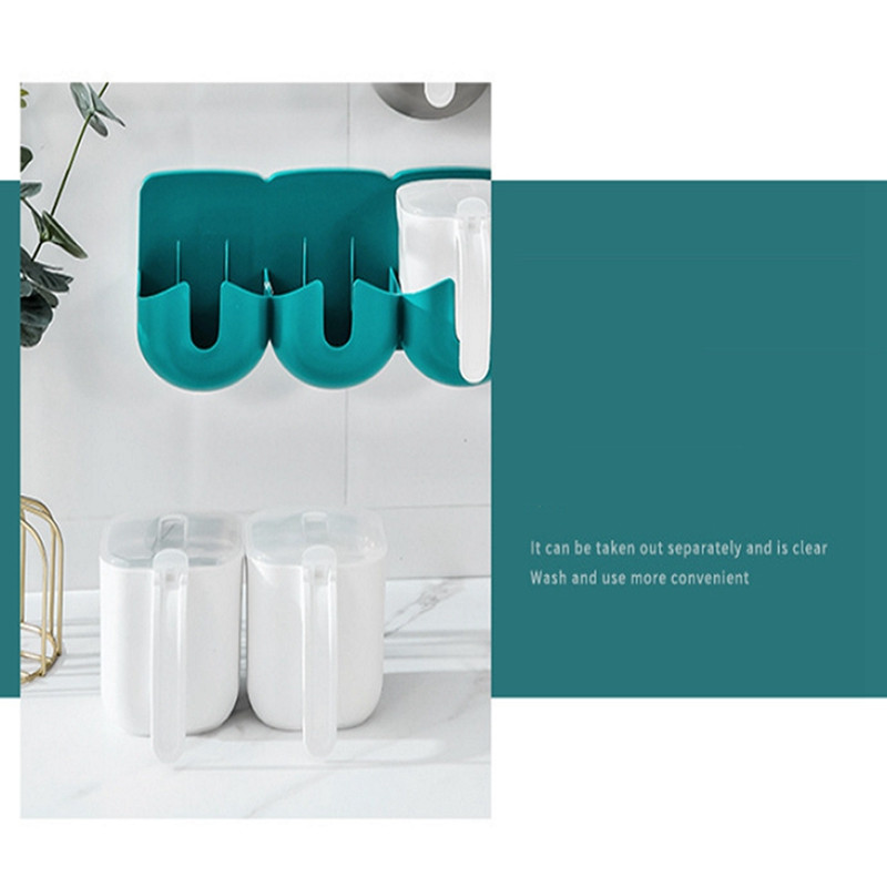 Prie sienos montuojamas prieskonių laikymo dėžutės druskos indas su šaukštu virtuvės prieskonių laikymo talpa