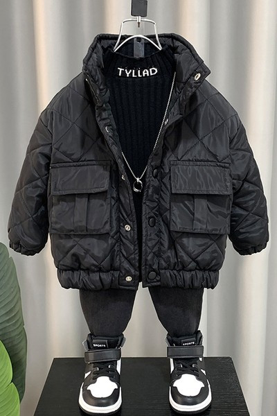 Dječja baseball jakna za dječake s toplom postavom