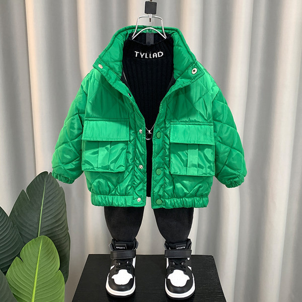 Dječja baseball jakna za dječake s toplom postavom