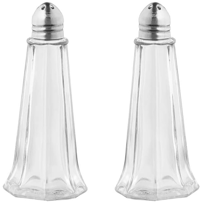 Set od 2 boce za papar s prskalicom Mini staklena boca za začine Posuda za sol i papar Stolna porozna boca za začine