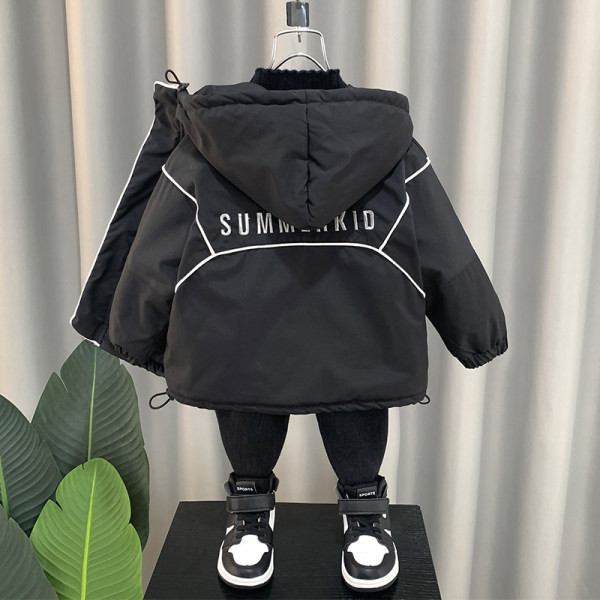 Geaca de copii pentru baieti cu gluga - in doua culori