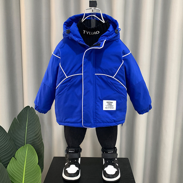 Geaca de copii pentru baieti cu gluga - in doua culori