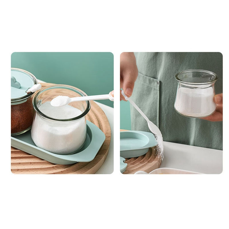 Kuhinjski set staklenki za začine s poklopcem Kutija za kućanstvo Kutija za pohranu Posuda za so i papar Posuda za staklenke za začine