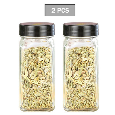 Kompleti staklenih staklenki za začine Poklopac kutije za začine Lonac za začine Boca za začine Stakleni kuhinjski pribor i materijali Kanister za sol