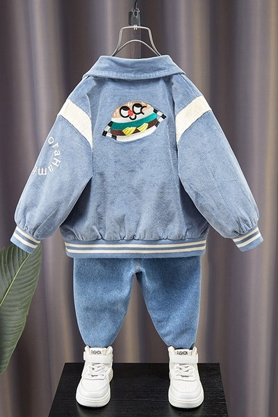 Geaca de blugi pentru copii model nou pentru baieti