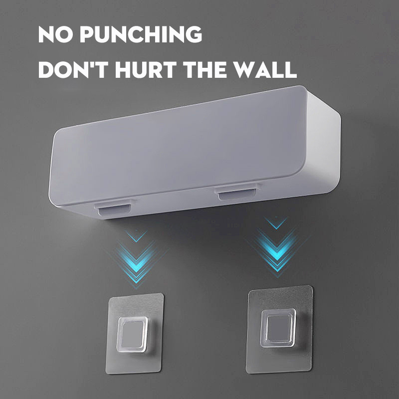 Suport de condimente cu montare pe perete Cutie de condimente Piper Condimente Organizator de condimente de sare Cutie de condimente Sticle Borcane Container