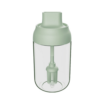 Átlátszó üveg fűszerező üveg só fűszer fűszer légmentesen záródó üveg kanállal