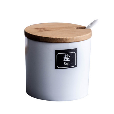 Japoniška keraminė prieskonių lentynėlė Druskos Cukraus Aliejaus Butelis Prabangus Prieskonių Indelis Virtuvės Prieskonių laikiklis Azucarero Virtuvės Organizatorius