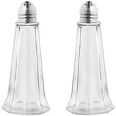 (Set de 2) Sticlă de piper pentru stropire Mini sticlă de condiment de sticlă Agitator de sare și piper de masă Sticla de condiment poroasă