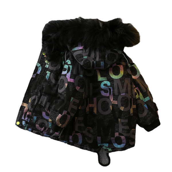 Dječja jakna za dječake - sa šarenim motivima