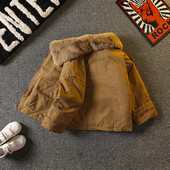 Geaca pentru copii cu captuseala si buzunar