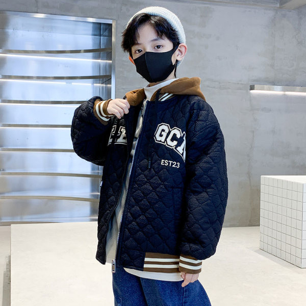 Gyerekkabát kapucnival és fűzős két színben