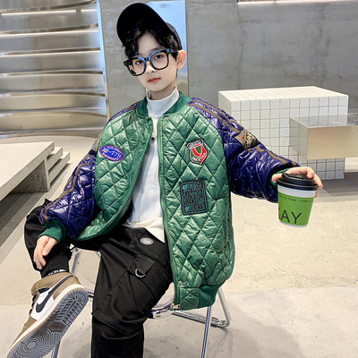 Rudeninis švarkas berniukams - su siuvinėjimu