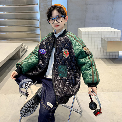 Rudeninis švarkas berniukams - su siuvinėjimu