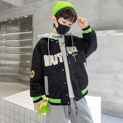 Dječja jakna s vezicama i džepom