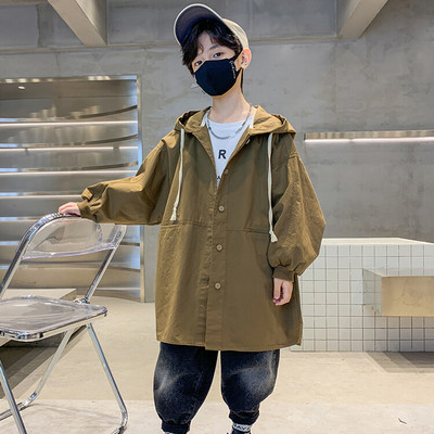 Jesenska jakna srednje dužine za dječake