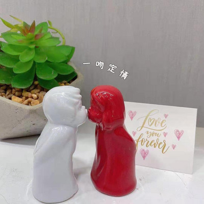 Aranyos mini kerámia fűszerezés szójaszószos üveg edénykészlet háztartási kis díszek japán stílusú mártás csónakok adagoló palack LA847