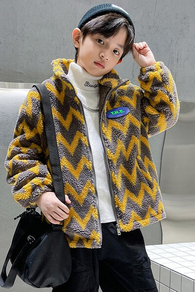 Geaca matlasata pentru copii model nou pentru baieti