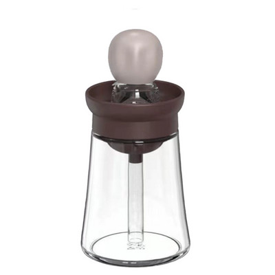 Főzés BBQ konyhai olajos palack szilikon üveg olajtartály kefével grill spray palack olajadagoló konyhához