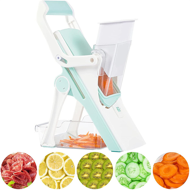 5-ühes Multifunktsionaalne köögiviljalõikur köögiviljahakkija viilutajamandoliinihakkija lihahakkimismasin köögitarvikud