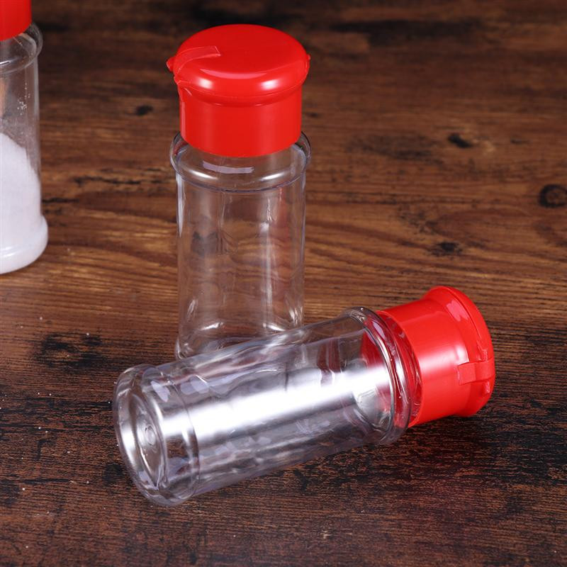 12 komada plastičnih posuda za začine, sol i papar, staklenka za začine, boce za začine za roštilj, posuda s poklopcem za cjedilo Kuhinjski alati