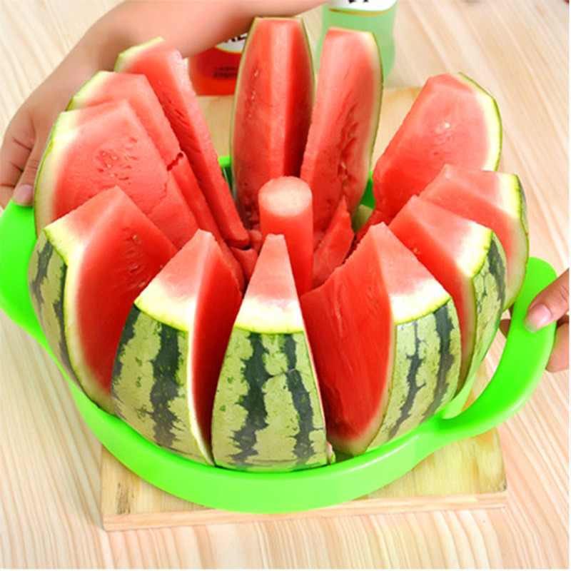 Kreativni rezač lubenice u obliku vjetrenjača i prešani okrugli rezač lubenice Prikladan artefakt Kuhinjski alat Rez lubenice