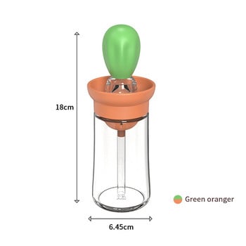180 мл бутилка масло Силиконова четка Стъклен контейнер за масло Четка за барбекю Дозатор за бутилки Кухня Кухня Четка за барбекю Инструменти за масло