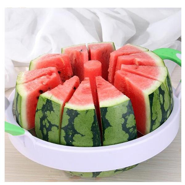 Nauja didelio pjaustymo arbūzo dirbinių pjaustyklė vaisių pjaustyklė nerūdijančio plieno vaisių peiliu pjaustytų arbūzų vaisių peiliu Dropshipping