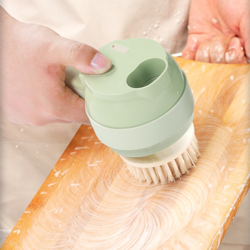 4 az 1-ben elektromos zöldségvágó multifunkcionális kézi gyorsan vágható összetört USB töltő fokhagymakeverő konyhai automata élelmiszer-feldolgozó