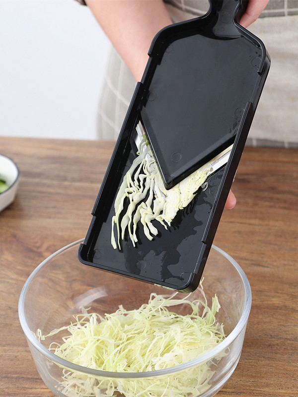 Kupus narezan tanjur Japanska salata ljuštenje Artefakt sjeckanja okrugli kupus Chou Rouge isjeckani specijalni zrakoplov