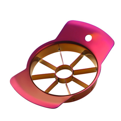 1PC tăietor de mere din oțel inoxidabil Dispozitiv de tăiat legume și fructe Accesorii de bucătărie Dispozitiv de tăiat măre ușor de tăiat