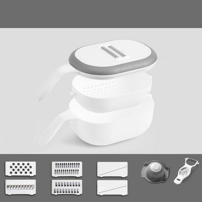 Daugiafunkcinis smulkintuvas Daržovių pjaustytuvas Vaisių pjaustyklė trintuvė Smulkintuvai Nutekėjimo krepšelio pjaustyklės Įtaisai Virtuvės priedai