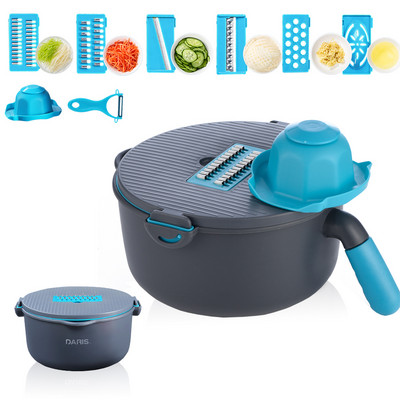 Daržovių pjaustyklė Daržovių pjaustyklės Smulkintuvai Įvairios pjaustyklės Skustukas Morkų Vaisiai 8 viename Įtaisai Daržovių pjaustymo įrankiai