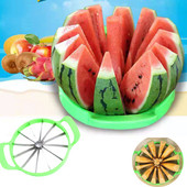 C2 arbūzų pjaustytuvas daugiafunkcinis nerūdijančio plieno skirstytuvas, skirtas buitiniams kubeliams supjaustyti virtuvės priedai Įtaisai Vaisių pjaustyklės įrankis