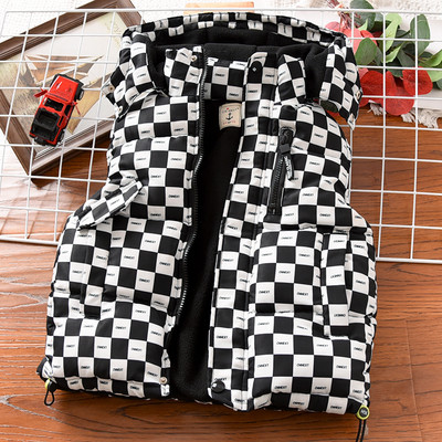 Dječja jakna za dječaka s kapuljačom