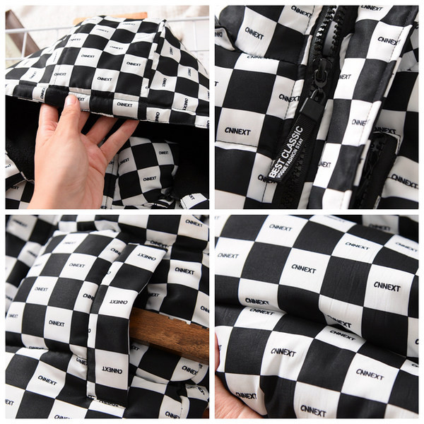 Dječja jakna za dječaka s kapuljačom