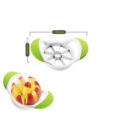 Rezač voća za lubenicu Jabuka Pearl Čelični Okrugli Quick Alat za rezanje dinje Višenamjenska gulilica Kutni kuhinjski dodatak