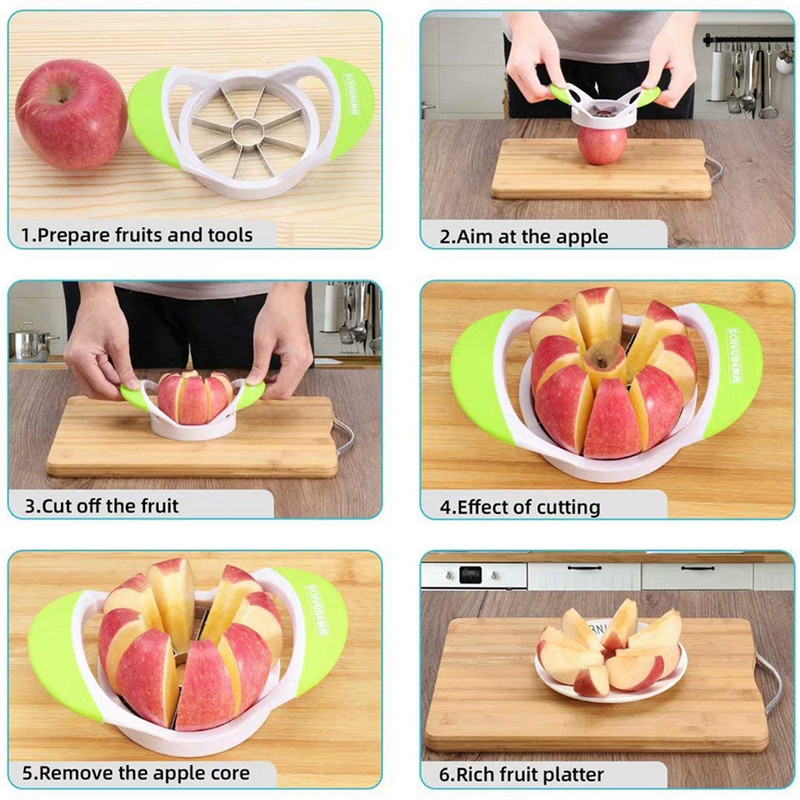 Rezač voća za lubenicu Jabuka Pearl Čelični Okrugli Quick Alat za rezanje dinje Višenamjenska gulilica Kutni kuhinjski dodatak