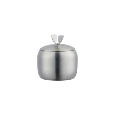 Nerūdijančio plieno prieskonių indeliai su dangteliu prieskonių indeliai Metalinės skardinės Prieskonių laikymo virtuvės prietaisai