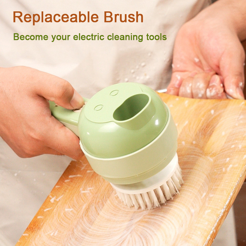 Električni rezač povrća Rezač krumpira Gnječilica češnjaka Sjeckalica za mrkvu 4 u 1 Višenamjenski mikser za rezanje hrane