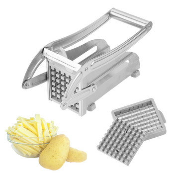 HILIFE Potato Strip Cutter Chipper Slice από ανοξείδωτο χάλυβα Οικιακό Πρακτικό μηχάνημα κοπής αγγουριού Εργαλεία λαχανικών