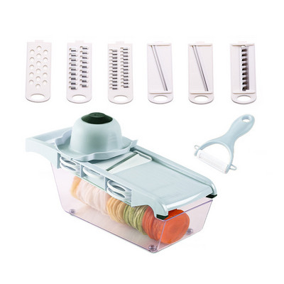 8 az 1-ben többfunkciós zöldségvágó Gyümölcsszeletelő Élelmiszer aprító Zöldség aprító lefolyó kosárral Kütyük Konyhai tartozékok